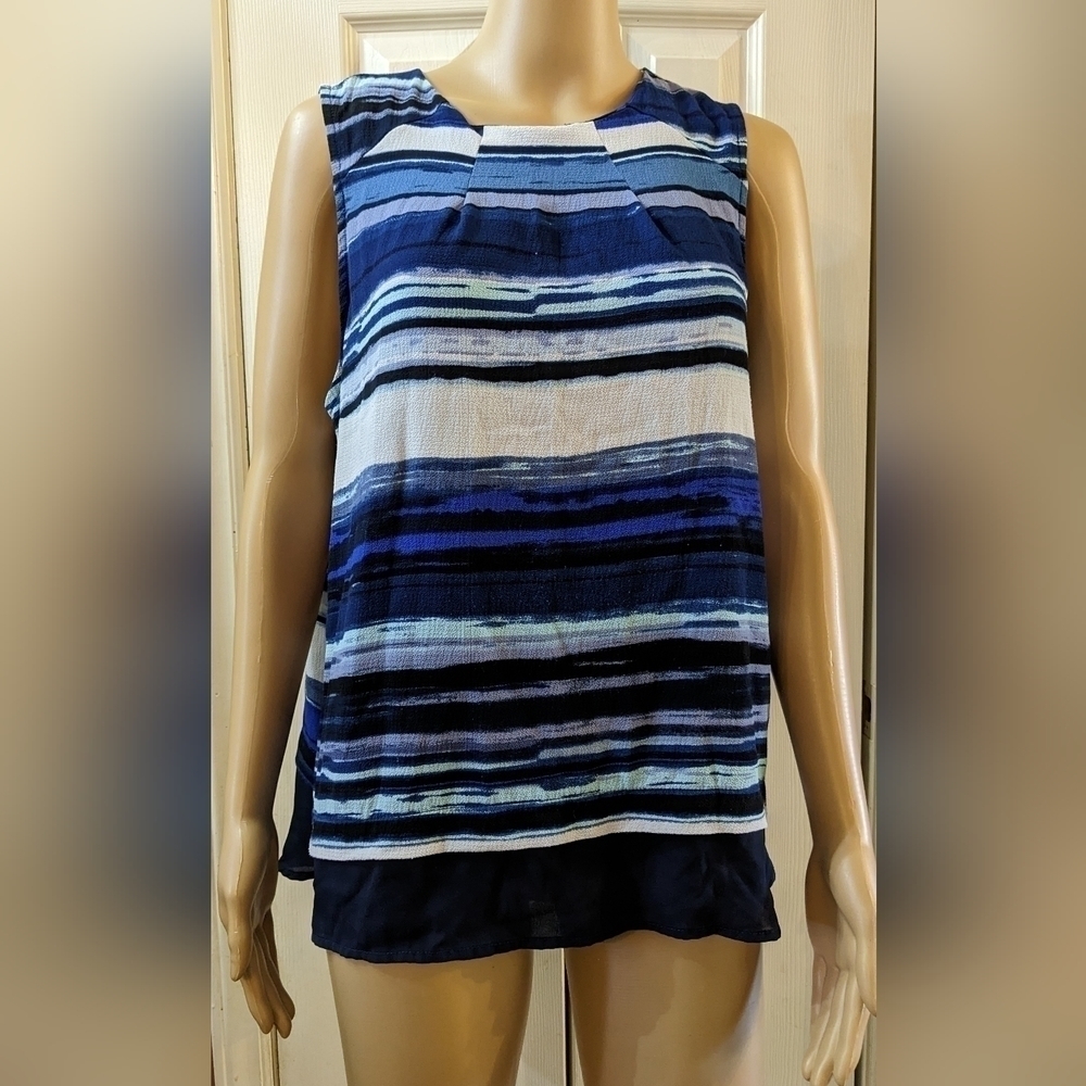 Pre-owned simply styled by Sears sleeveless shirt size extra large, TC